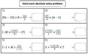 33 Integers And Absolute Value Worksheet Answers - Worksheet Resource Plans
