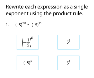 Laws of Exponents | Product Rule