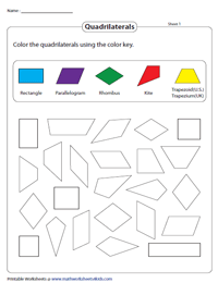 Coloring Quadrilaterals