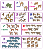 Picture Charts (1-10)
