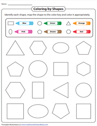 Coloring by Shapes