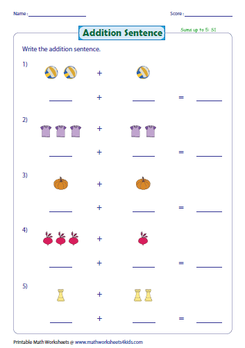addition-with-pictures-worksheets