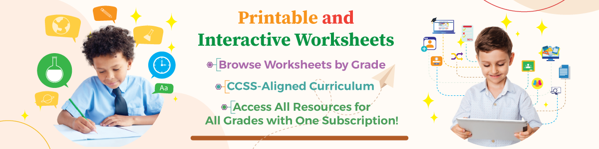 Printable and Online Worksheets