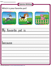 1st grade writing prompts worksheets