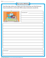 2nd grade writing prompts worksheets