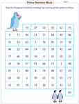 Prime and Composite Numbers Worksheets