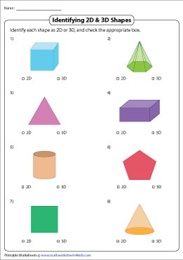 Solid Shapes, Basic Geometric Shapes, Common Solid Figures