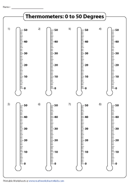 blank weather thermometer